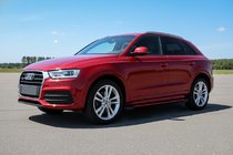 Audi Q3 2011-2019 Praguri Laterale Maya Red (2 buc, Aluminiu) foto 1