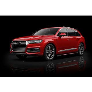 Praguri Laterale Maya Red (2 buc, Aluminiu) Audi Q7 2015–2026 foto 1