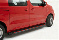 Citroen Jumpy/Dispatch 2017- Praguri Laterale Maya Red (2 buc, Aluminiu) foto 1