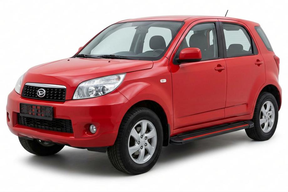 Daihatsu Terios 2006-2017 Praguri Laterale Maya Red (2 buc, Aluminiu) Foto 1