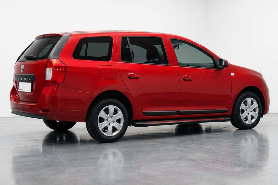 Dacia Logan MCV 2013-2020 Praguri Laterale Maya Red (2 buc, Aluminiu) Foto 1