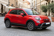 Fiat 500X 2014-2024 Praguri Laterale Maya Red (2 buc, Aluminiu) foto 1