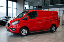 Ford Custom 2013-2022 Praguri Laterale Maya Red (2 buc, Aluminiu) foto 1