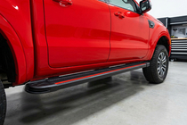 Ford Ranger 2007-2011 Praguri Laterale Maya Red (2 buc, Aluminiu) foto 1
