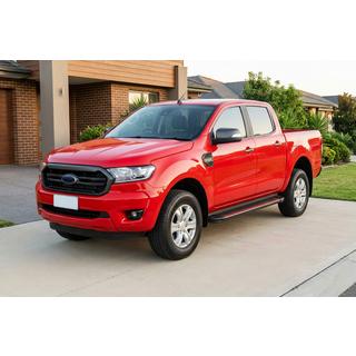 Praguri Laterale Maya Red (2 buc, Aluminiu) Ford Ranger 2011–2022 foto 1