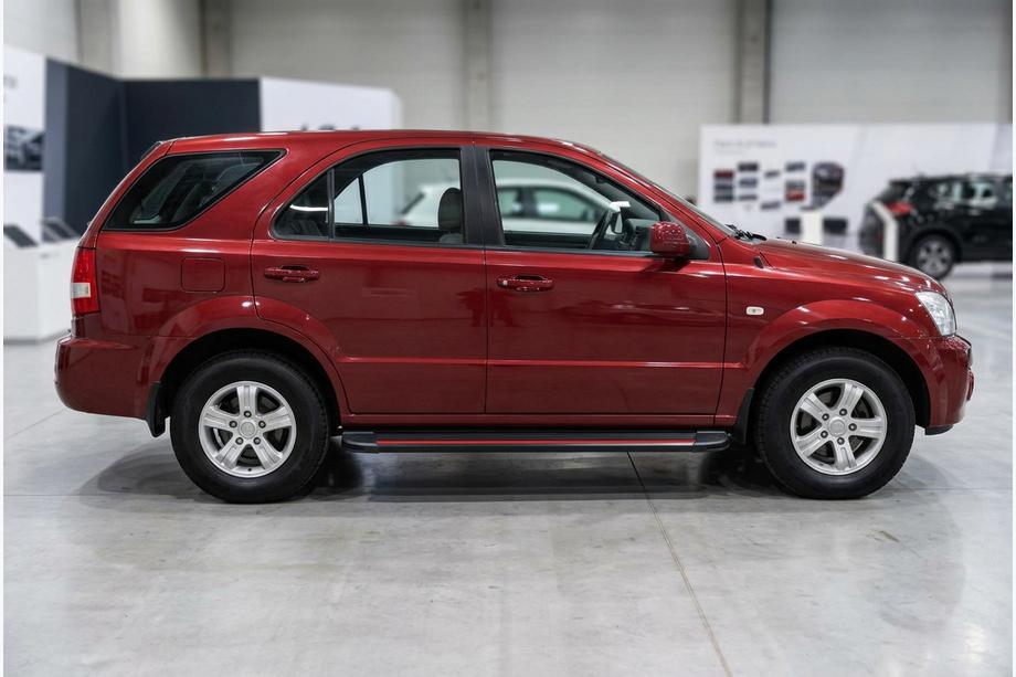 Kia Sorento I BL 2002-2009 Praguri Laterale Maya Red (2 buc, Aluminiu) Foto 1