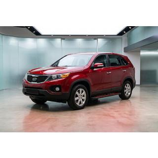 Praguri Laterale Maya Red (2 buc, Aluminiu) Kia Sorento II XM 2009-2014 foto 1