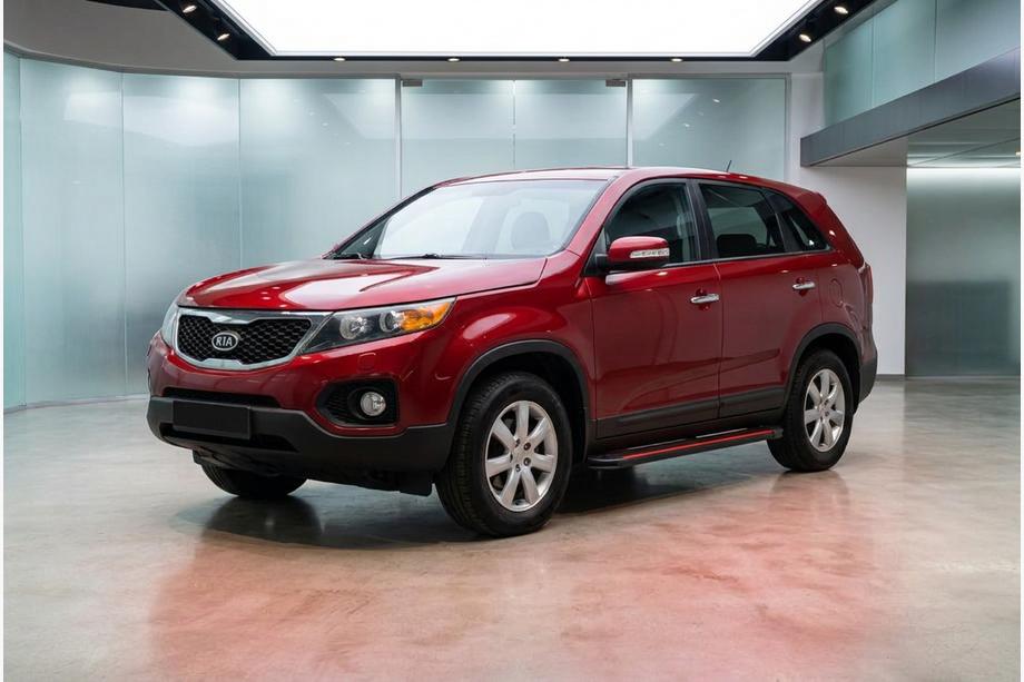 Kia Sorento II XM 2009-2014 Praguri Laterale Maya Red (2 buc, Aluminiu) 2013-2016 Image