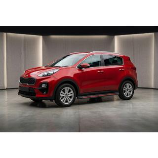 Praguri Laterale Maya Red (2 buc, Aluminiu) Kia Sportage 2015-2021 foto 1