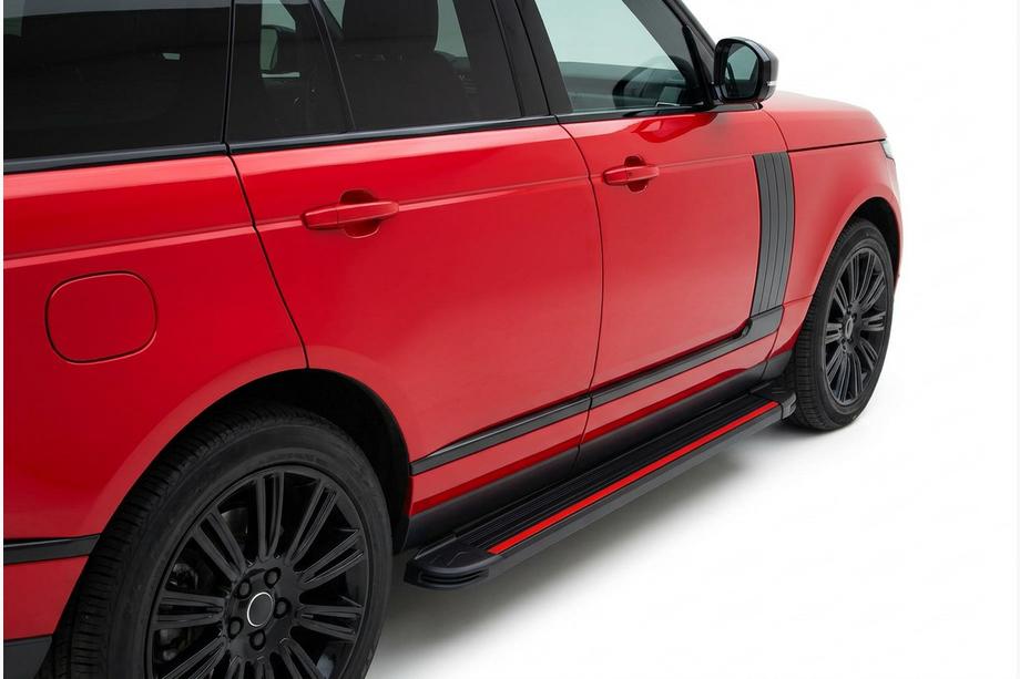 Range Rover IV L405 2013-2021 Praguri Laterale Maya Red (2 buc, Aluminiu) Foto 1