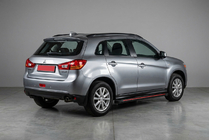 Mitsubishi ASX 2010-2023 Praguri Laterale Maya Red (2 buc, Aluminiu) foto 1