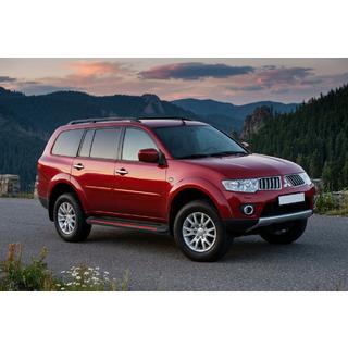 Praguri Laterale Maya Red (2 buc, Aluminiu) Mitsubishi Pajero Sport 2008-2015 foto 1
