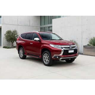 Praguri Laterale Maya Red (2 buc, Aluminiu) Mitsubishi Pajero Sport 2015- foto 1