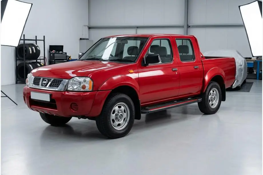 Nissan NP300 1999-2015 Praguri Laterale Maya Red (2 buc, Aluminiu) Image