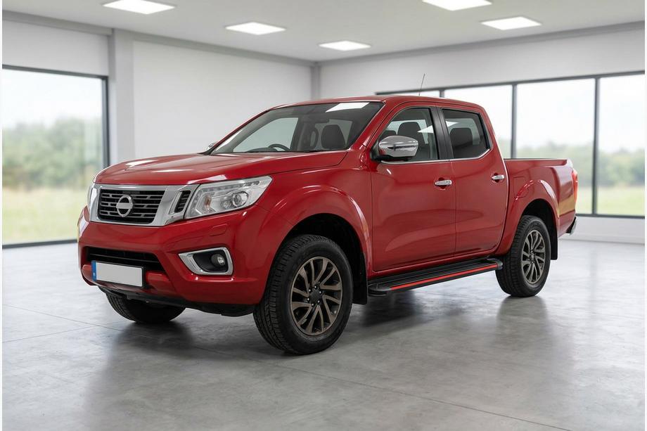 Nissan Navara/NP300 2016- Praguri Laterale Maya Red (2 buc, Aluminiu) Image