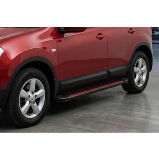 Praguri Laterale Maya Red (2 buc, Aluminiu) Nissan Qashqai 2010-2014 foto 1