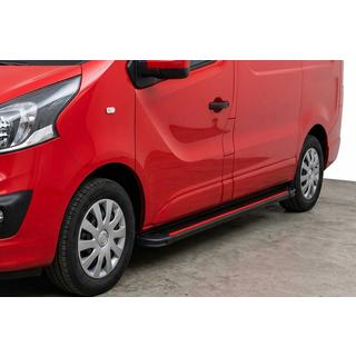 Praguri Laterale Maya Red (2 buc, Aluminiu) Nissan NV300/Primastar 2016- foto 1