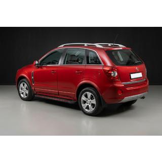 Praguri Laterale Maya Red (2 buc, Aluminiu) Opel Antara 2006-2017 foto 1