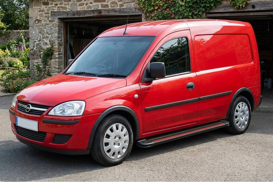 Opel Combo 2002–2012 Praguri Laterale Maya Red (2 buc, Aluminiu) Image