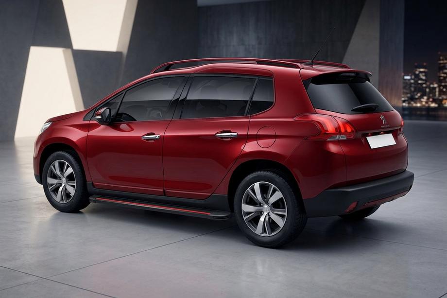 Peugeot 3008 2008-2016 Praguri Laterale Maya Red (2 buc, Aluminiu) 2014-2016 Image