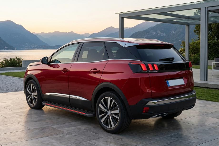 Peugeot 3008 2016-2023 Praguri Laterale Maya Red (2 buc, Aluminiu) Foto 1
