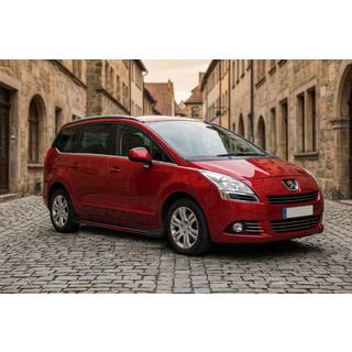 Praguri Laterale Maya Red (2 buc, Aluminiu) Peugeot 5008 2009-2016 foto 1
