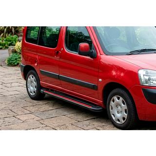 Praguri Laterale Maya Red (2 buc, Aluminiu) Peugeot Partner 1996-2008 foto 1