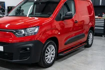 Peugeot Partner/Rifter 2019- Praguri Laterale Maya Red (2 buc, Aluminiu) foto 1