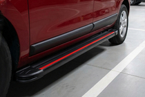 Renault Dokker 2013-2022 Praguri Laterale Maya Red (2 buc, Aluminiu) foto 1