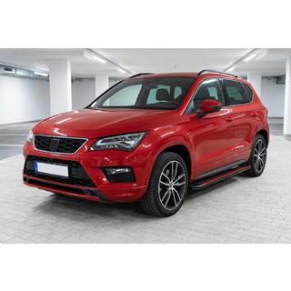 Praguri Laterale Maya Red (2 buc, Aluminiu) Seat Ateca 2016- foto 1