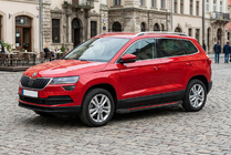 Skoda Karoq 2018- Praguri Laterale Maya Red (2 buc, Aluminiu) foto 1