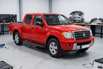 Suzuki Equator 2009- Praguri Laterale Maya Red (2 buc, Aluminiu) foto 1