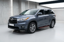 Toyota Highlander 2013-2019 Praguri Laterale Maya Red (2 buc, Aluminiu) foto 1