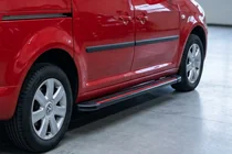 Volkswagen Caddy 2010-2015 Praguri Laterale Maya Red (2 buc, Aluminiu) foto 1
