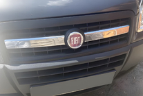Fiat Doblo I 2005-2010 Capace grila cromate (2 buc, inox) Carmos - Otel Inoxidabil Turcesc foto 1