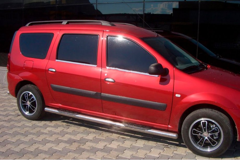 Lada Largus 2012- Tevi Laterale (2 buc, Otel Inoxidabil) Image
