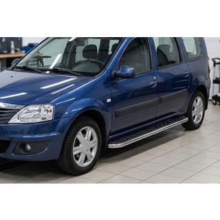 Praguri Laterale Maydos V1 (2 buc, inox) Lada Largus 2012- foto 1