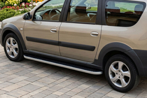 Lada Largus 2012- Praguri Laterale Tayga (2 buc, Aluminiu) foto 1