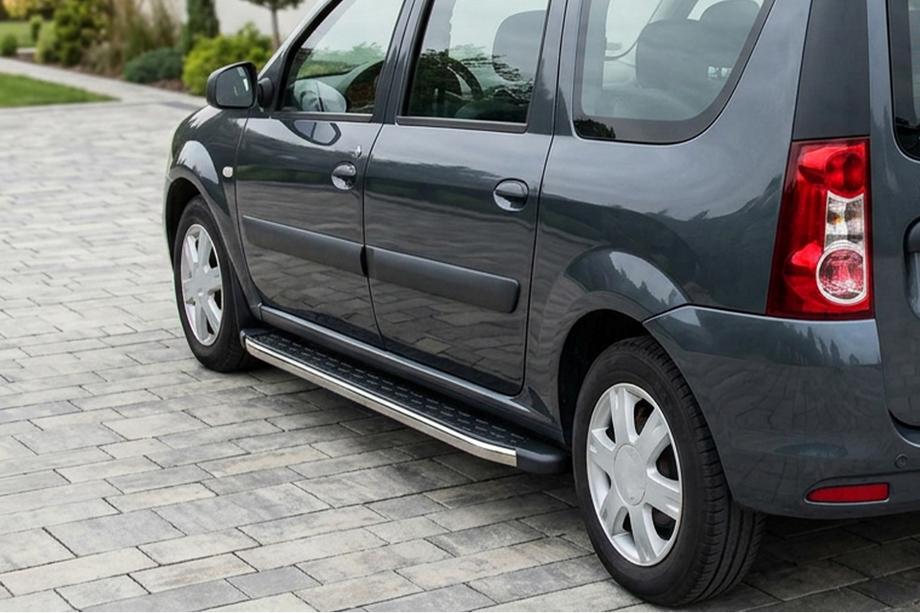 Lada Largus 2012- Praguri Laterale BlackLine (2 buc, Aluminiu) Image