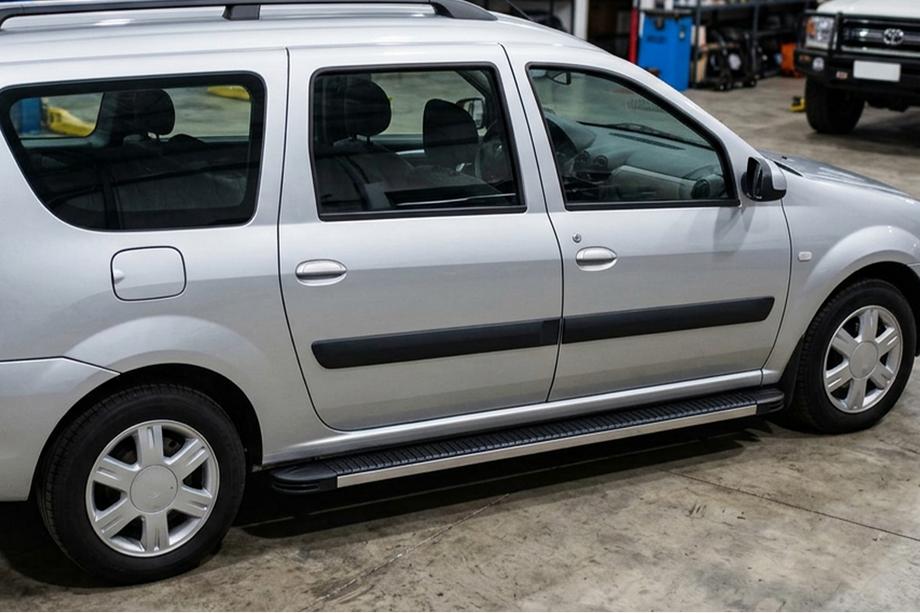 Lada Largus 2012- Praguri Laterale Maya V1 (2 buc, Aluminiu) Image