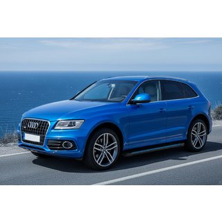 Praguri Laterale Maya Blue (2 buc, Aluminiu) Audi Q5 2008-2017 foto 1