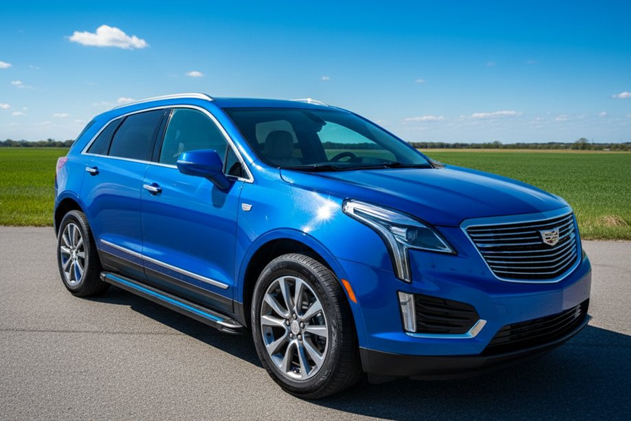Cadillac XT5 2016- Praguri Laterale Maya Blue (2 buc, Aluminiu) Image