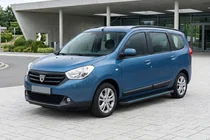 Dacia Lodgy 2012-2022 Praguri Laterale Maya Blue (2 buc, Aluminiu) foto 1