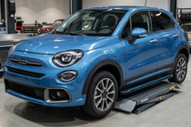 Fiat 500X 2014-2024 Praguri Laterale Maya Blue (2 buc, Aluminiu) foto 1