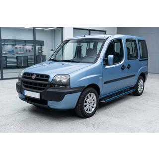 Praguri Laterale Maya Blue (2 buc, Aluminiu) Fiat Doblo I 2005-2010 foto 1