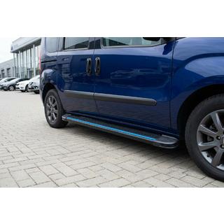 Praguri Laterale Maya Blue (2 buc, Aluminiu) foto 1