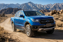 Ford Ranger 2011–2022 Praguri Laterale Maya Blue (2 buc, Aluminiu) foto 1