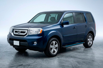 Honda Pilot 2008-2015 Praguri Laterale Maya Blue (2 buc, Aluminiu) foto 1