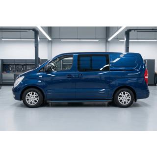 Praguri Laterale Maya Blue (2 buc, Aluminiu) Hyundai H300, H1, Starex 2008-2020 foto 1