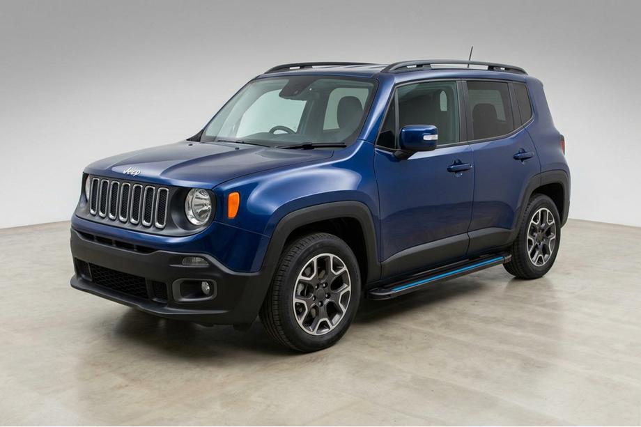 Jeep Renegade 2014- Praguri Laterale Maya Blue (2 buc, Aluminiu) Image